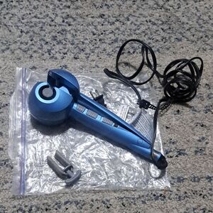 Blue Hair Curler